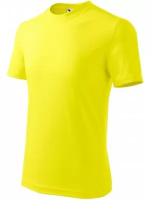 Dječja majica MALFINI BASIC 138 LIMUN
