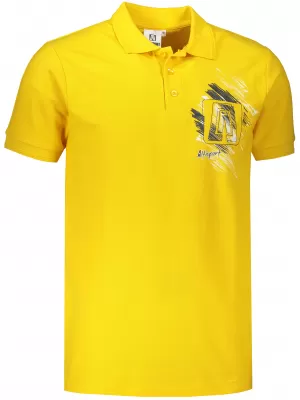 Muška majica kratkih rukava ALTISPORT ALM032203 ŽUTA BOJA