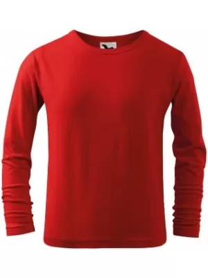 Dječja majica MALFINI FIT-T LS 121 CRVENA
