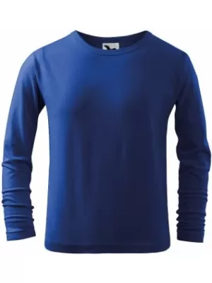 Dječja majica MALFINI FIT-T LS 121 KRALJEVSKO PLAVA