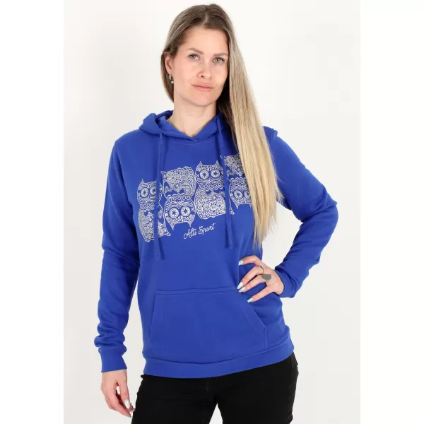  Ženski sweatshirt ALTISPORT ALW005JN795 KRALJEVSKI PLAVA 