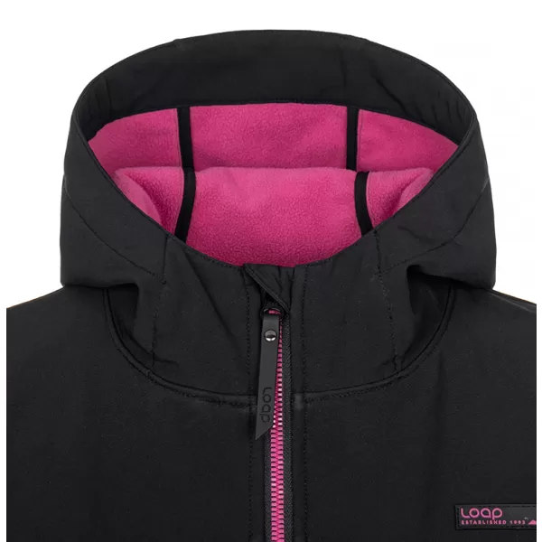  Ženski softshell kaput LOAP LYANA SFW2018 CRNA 