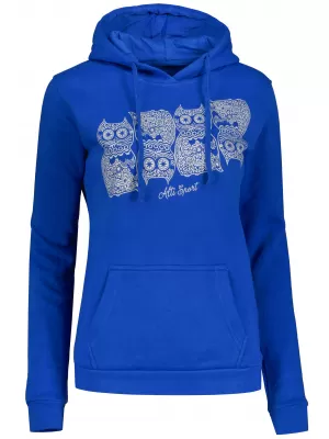 Ženski sweatshirt ALTISPORT ALW005JN795 KRALJEVSKI PLAVA