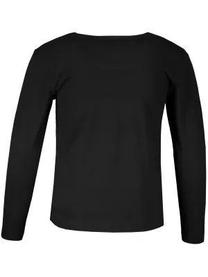Majica za djevojčice ALTISPORT ALK011121 CRNO