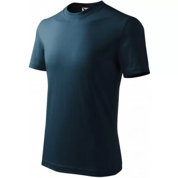  Dječja majica MALFINI BASIC 138 TAMNOPLAVA 
