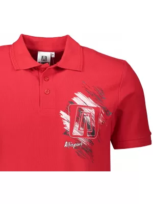 Muška majica kratkih rukava ALTISPORT ALM032203 CRVENA