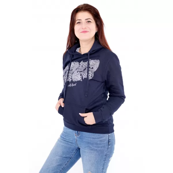  Ženski sweatshirt ALTISPORT ALW005JN795 MORNARSKO PLAVA 
