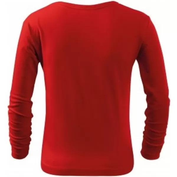  Dječja majica MALFINI FIT-T LS 121 CRVENA 