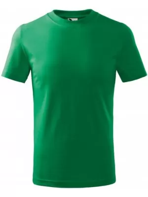 Dječja majica MALFINI BASIC 138 SREDNJE ZELENA