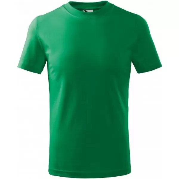  Dječja majica MALFINI BASIC 138 SREDNJE ZELENA 
