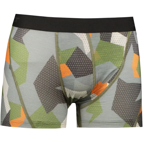 Muške termo bokserice SENSOR MERINO IMPRESS 19200023 SAFARI/KAMO 