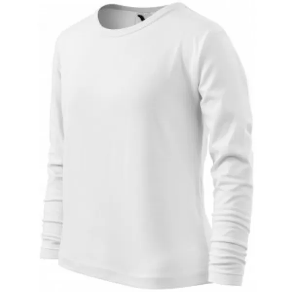  Dječja majica MALFINI FIT-T LS 121 BIJELA 