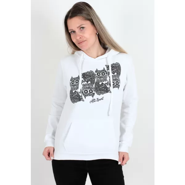  Ženski sweatshirt ALTISPORT ALW005JN795 BIJELA 