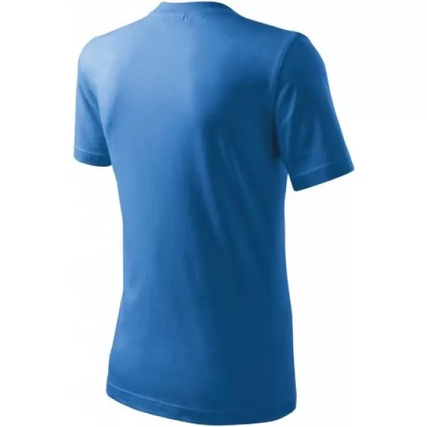  Dječja majica MALFINI BASIC 138 AZURNO PLAVA 