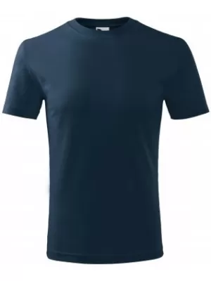 Dječja majica MALFINI CLASSIC NEW 135 TAMNOPLAVA