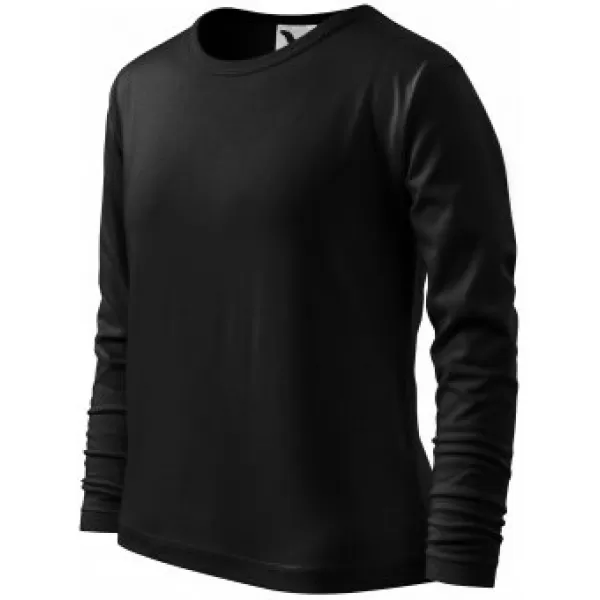  Dječja majica MALFINI FIT-T LS 121 CRNA 