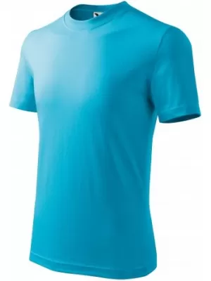 Dječja majica MALFINI BASIC 138 TIRKIZ