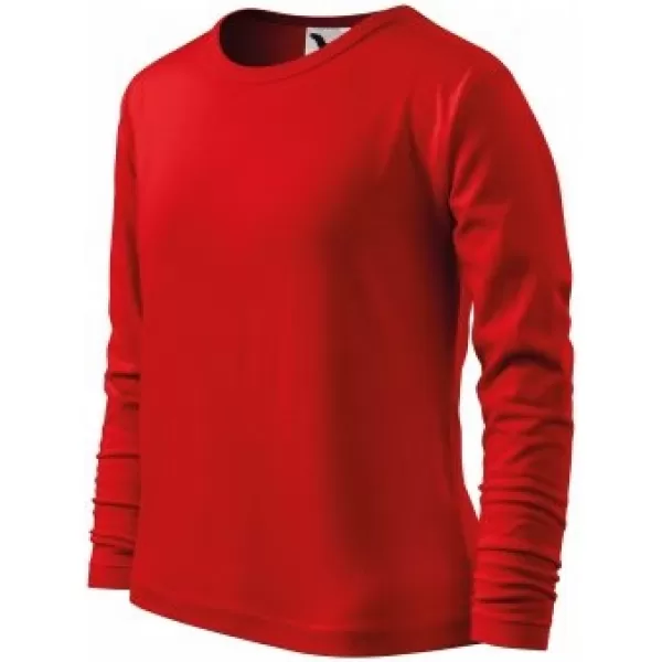  Dječja majica MALFINI FIT-T LS 121 CRVENA 