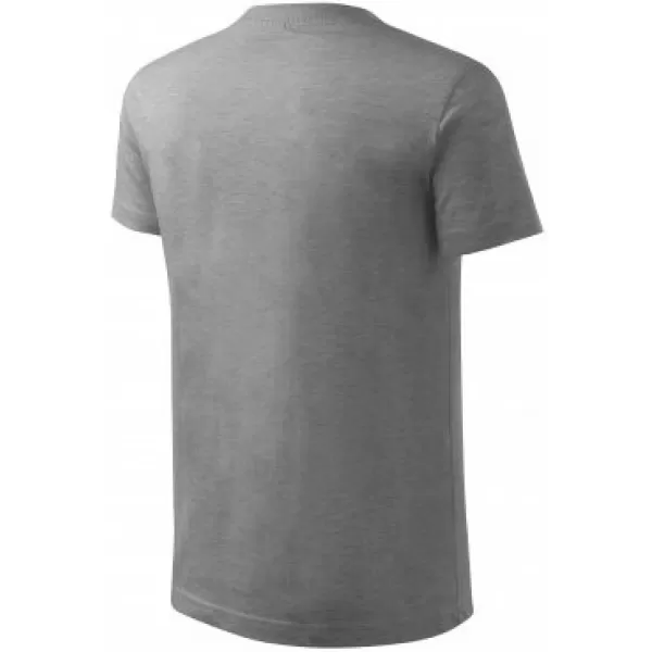  Dječja majica MALFINI CLASSIC NEW 135 TAMNO SIVI ODSJAJI 