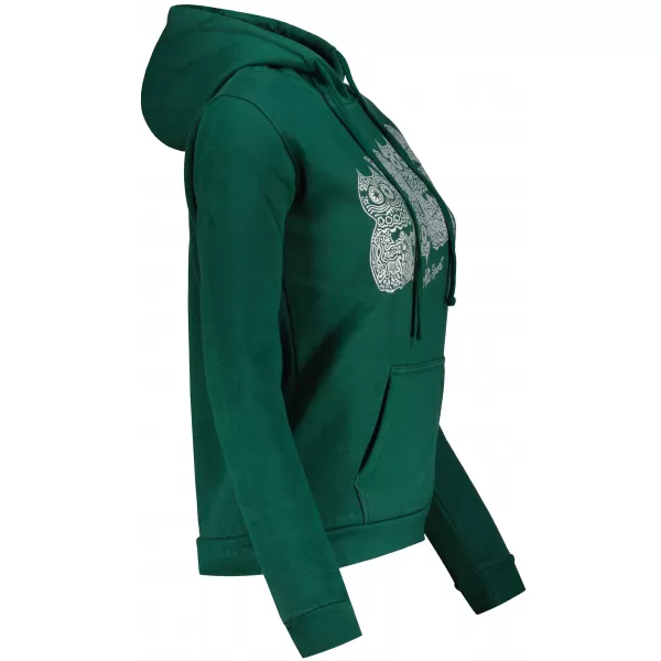  Ženski sweatshirt ALTISPORT ALW005JN795 TAMNOZELENE 