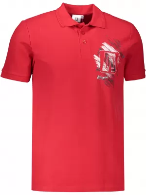 Muška majica kratkih rukava ALTISPORT ALM032203 CRVENA
