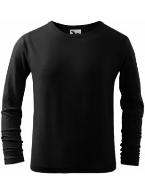 Dječja majica MALFINI FIT-T LS 121 CRNA