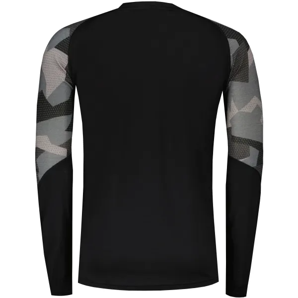  Muška termo majica SENSOR MERINO IMPRESS 19200020 CRNO/KAMO 