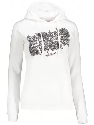 Ženski sweatshirt ALTISPORT ALW005JN795 BIJELA