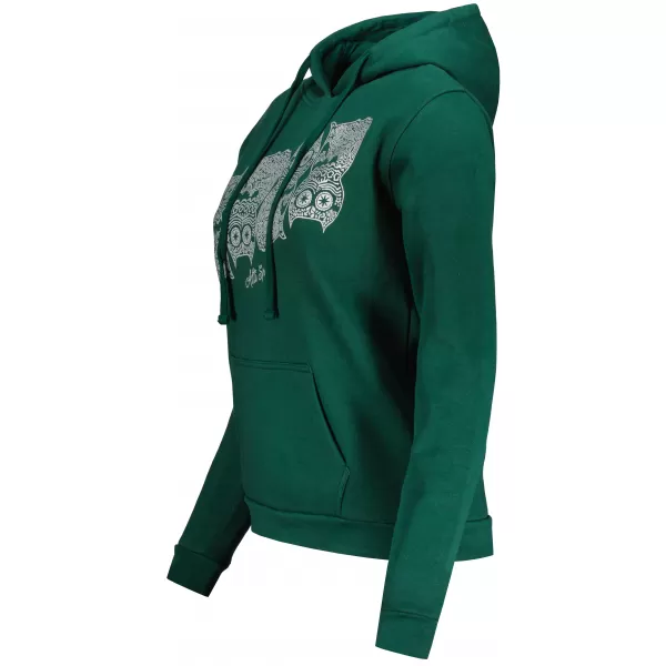 Ženski sweatshirt ALTISPORT ALW005JN795 TAMNOZELENE 