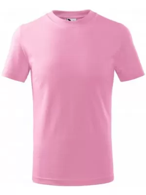 Dječja majica MALFINI BASIC 138 RUŽIČASTA