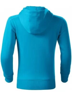 Dječji sweatshirt MALFINI TRENDY ZIPPER 412 TIRKIZ