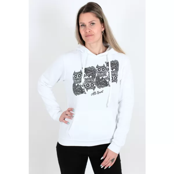  Ženski sweatshirt ALTISPORT ALW005JN795 BIJELA 