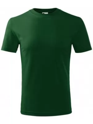 Dječja majica MALFINI CLASSIC NEW 135 TAMNOZELENE BOJE