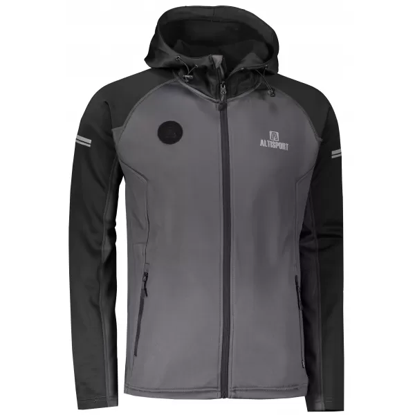  Muška sportska majica ALTISPORT PIUMAN TAMNO SIVA 
