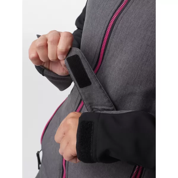  Ženski softshell kaput LOAP LYANA SFW2018 CRNA 