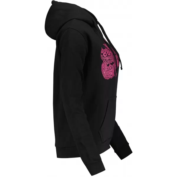  Ženski sweatshirt ALTISPORT ALW005JN795 CRNO RUŽIČASTA 