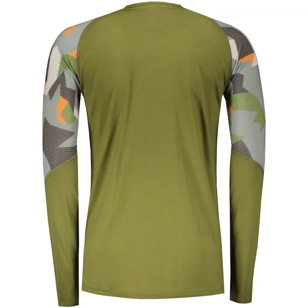  Muška termo majica SENSOR MERINO IMPRESS 19200021 SAFARI/KAMO 