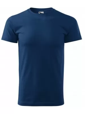 Muška majica kratkih rukava MALFINI BASIC 129 PONOĆNO PLAVA
