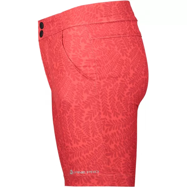  Kratke hlače ALPINE PRO DENIELO KPAT211 CRVENI 