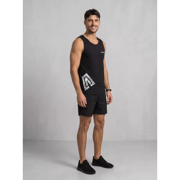  Muška majica bez rukava ALTISPORT ALM013142 CRNO 
