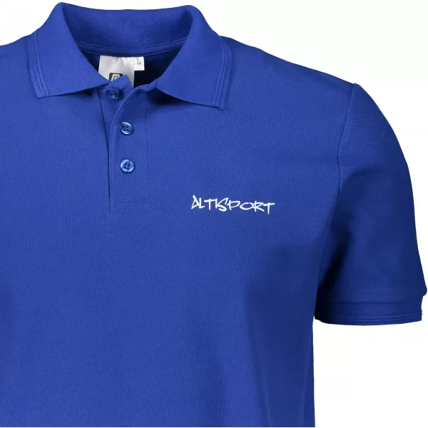  Muška majica s kragnom ALTISPORT ALM013203 KRALJEVSKI PLAVA 