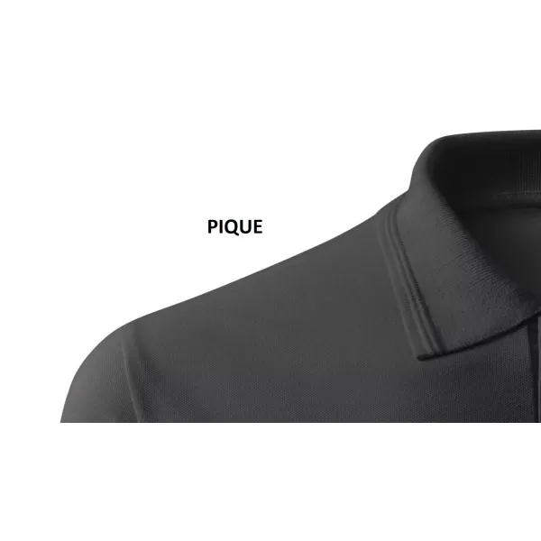  Muška majica s kragnom ALTISPORT ALM013203 ANTRACIT NAGLASAK 