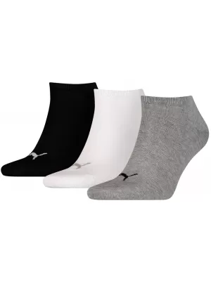 Čarape PUMA SNEAKER PLAIN 3P SIVA
