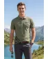 Muška majica s kragnom ALTISPORT ALM013203 KAKI