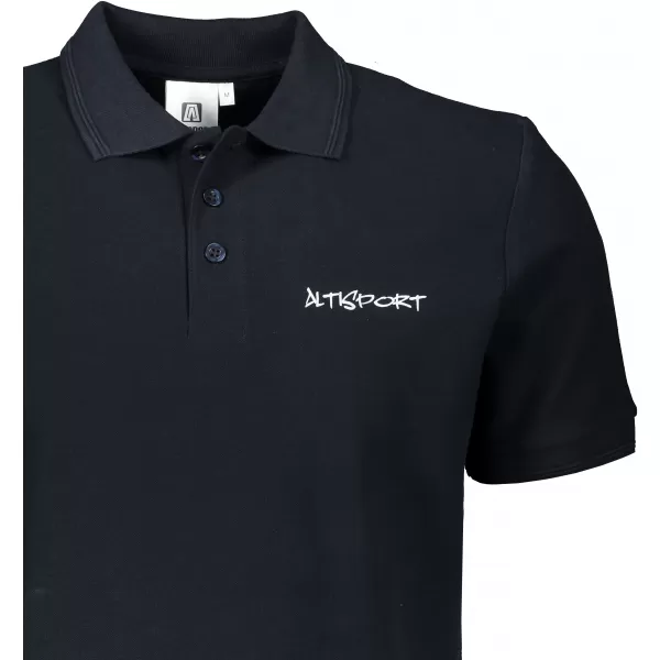  Muška majica s kragnom ALTISPORT ALM013203 MORNARSKO PLAVA 