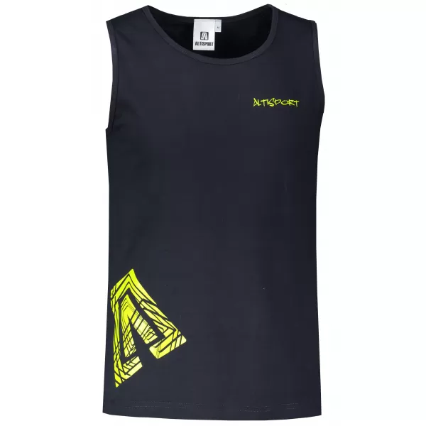  Muška majica bez rukava ALTISPORT ALM013142 MORNARSKO PLAVA 
