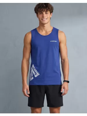Muška majica bez rukava ALTISPORT ALM013142 KRALJEVSKI PLAVA