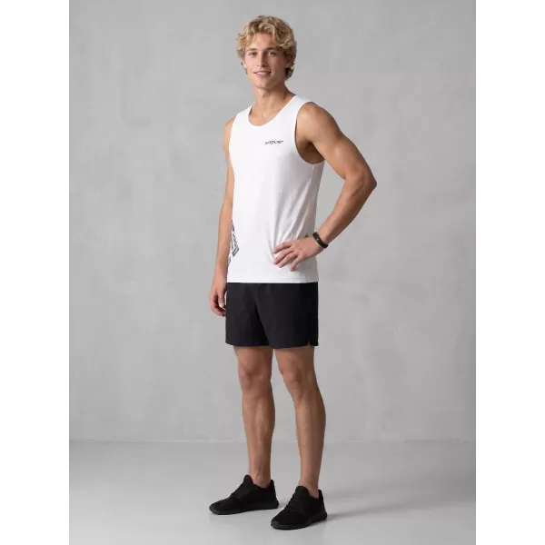  Muška majica bez rukava ALTISPORT ALM013142 BIJELA 