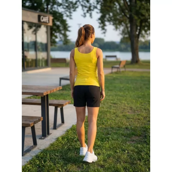  Dámské tílko ALTISPORT CARRYOVER ALW009136 ŽLUTÁ 