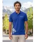 Muška majica s kragnom ALTISPORT ALM013203 KRALJEVSKI PLAVA